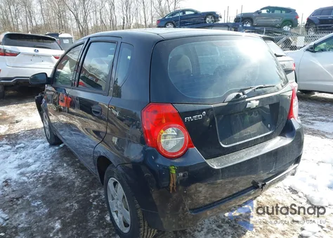 2009 Chevrolet Aveo Lt from USA, damaged, VIN KL1TD66E19B656188